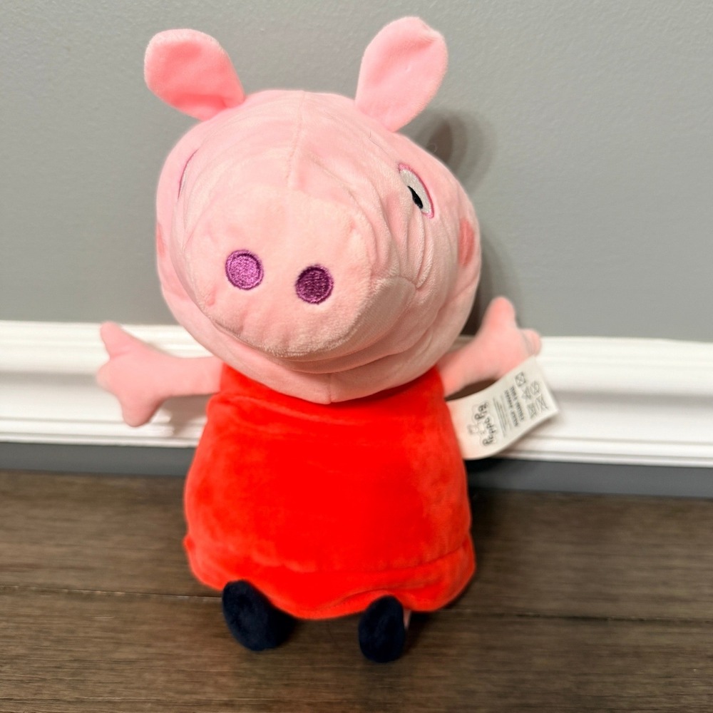 Peppa Pig Plush Puppet Stuffed Animal Toy Nick Jr